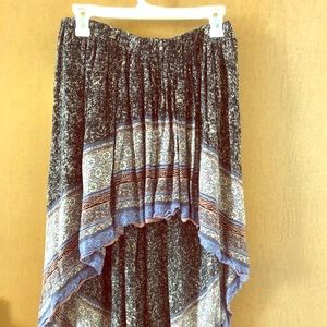 Free People high low skirt
